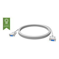 Vision Techconnect - Serial cable - DB-9 (F) to DB-9 (F) - 5 m - white Vision Techconnect - Serial cable - DB-9 (F) to DB-9 (F) - 5 m - white