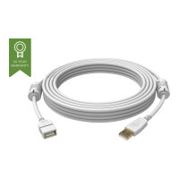 Vision Techconnect - USB extension cable - USB (F) to USB (M) - USB 2.0 - 2 m - white Vision Techconnect - USB extension cable - USB (F) to USB (M) - USB 2.0 - 2 m - white