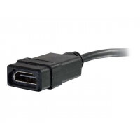 C2G HDMI Mini to HDMI Adapter Converter Dongle - HDMI adapter - HDMI (F) to mini HDMI (M) - 20.3 cm - double shielded - black C2G HDMI Mini to HDMI Adapter Converter Dongle - HDMI adapter - HDMI (F) to mini HDMI (M) - 20.3 cm - double shielded - black