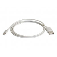 C2G USB A Male to Lightning Male Sync and Charging Cable - Lightning cable - Lightning (M) to USB (M) - 1 m - white - for Apple iPad/iPhone/iPod (Lightning) C2G USB A Male to Lightning Male Sync and Charging Cable - Lightning cable - Lightning (M) to USB (M) - 1 m - white - for Apple iPad/iPhone/iPod (Lightning)