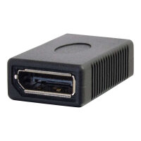 C2G - DisplayPort coupler - DisplayPort (F) to DisplayPort (F) - black C2G - DisplayPort coupler - DisplayPort (F) to DisplayPort (F) - black