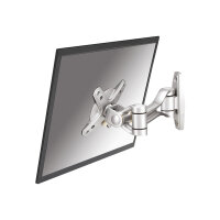 NewStar TV/Monitor Wall Mount (2 pivots & tiltable) for 10"-30" Screen - Silver - Wall mount for LCD display - silver - screen size: 10"-30" NewStar TV/Monitor Wall Mount (2 pivots & tiltable) for 10"-30" Screen - Silver - Wall mount for LCD display - silver - screen size: 10"-30"