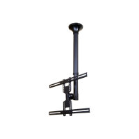 NewStar TV/Monitor Ceiling Mount for 32"-60" Screen, Height Adjustable - Ceiling mount for LCD / plasma panel (Tilt & Swivel) - black - screen size: 32"-60" NewStar TV/Monitor Ceiling Mount for 32"-60" Screen, Height Adjustable - Ceiling mount for LCD / plasma panel (Tilt & Swivel) - black - screen size: 32"-60"