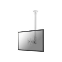 NewStar TV/Monitor Ceiling Mount for 10"-30" Screen, Height Adjustable - White - Ceiling mount for LCD display - white - screen size: 10"-30" NewStar TV/Monitor Ceiling Mount for 10"-30" Screen, Height Adjustable - White - Ceiling mount for LCD display - white - screen size: 10"-30"