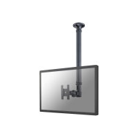 NewStar TV/Monitor Ceiling Mount for 10"-30" Screen, Height Adjustable - Black - Ceiling mount for LCD display - black - screen size: 10"-30" NewStar TV/Monitor Ceiling Mount for 10"-30" Screen, Height Adjustable - Black - Ceiling mount for LCD display - black - screen size: 10"-30"