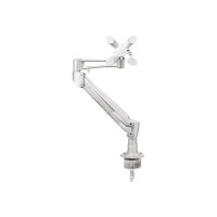 NewStar Full Motion Desk Mount (clamp) for 10-30" Monitor Screen, Height Adjustable (gas spring) - Silver - Adjustable arm for LCD display - silver - screen size: 10"-30" - desk-mountable NewStar Full Motion Desk Mount (clamp) for 10-30" Monitor Screen, Height Adjustable (gas spring) - Silver - Adjustable arm for LCD display - silver - screen size: 10"-30" - desk-mountable