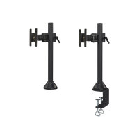 NewStar Tilt/Turn/Rotate Desk Mount (clamp & grommet) for 10-30" Monitor Screen, Height Adjustable - Black - Desk mount for LCD / plasma panel (Tilt & Swivel) - black - screen size: 10"-30" NewStar Tilt/Turn/Rotate Desk Mount (clamp & grommet) for 10-30" Monitor Screen, Height Adjustable - Black - Desk mount for LCD / plasma panel (Tilt & Swivel) - black - screen size: 10"-30"