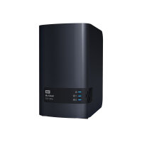 WD My Cloud EX2 Ultra WDBVBZ0040JCH - Personal cloud storage device - 2 bays - 4 TB - HDD 2 TB x 2 - RAID 0, 1, JBOD - RAM 1 GB - Gigabit Ethernet - iSCSI