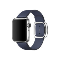 Apple 38mm Modern Buckle - Small - watch strap - midnight blue - for Watch (38 mm) Apple 38mm Modern Buckle - Small - watch strap - midnight blue - for Watch (38 mm)