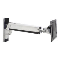 Ergotron Interactive Arm VHD - Wall mount for LCD display - aluminium - polished aluminium - screen size: 30 Inches-60 Inches - mounting interface: 200 x 100 mm