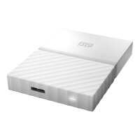 WD My Passport WDBYNN0010BWT - Hard drive - encrypted - 1 TB - external (portable) - USB 3.0 - 256-bit AES - white WD My Passport WDBYNN0010BWT - Hard drive - encrypted - 1 TB - external (portable) - USB 3.0 - 256-bit AES - white