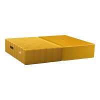 WD My Passport WDBYNN0010BYL - Hard drive - encrypted - 1 TB - external (portable) - USB 3.0 - 256-bit AES - yellow WD My Passport WDBYNN0010BYL - Hard drive - encrypted - 1 TB - external (portable) - USB 3.0 - 256-bit AES - yellow