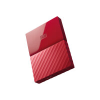 WD My Passport WDBYFT0030BRD - Hard drive - encrypted - 3 TB - external (portable) - USB 3.0 - 256-bit AES - red WD My Passport WDBYFT0030BRD - Hard drive - encrypted - 3 TB - external (portable) - USB 3.0 - 256-bit AES - red