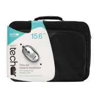 Tech air 15.6" Laptop Bag with wired mouse - Notebook accessories bundle - 15.6" - black Tech air 15.6" Laptop Bag with wired mouse - Notebook accessories bundle - 15.6" - black
