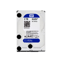 WD Blue WD20EZRZ - Hard drive - 2 TB - internal - 3.5" - SATA 6Gb/s - 5400 rpm - buffer: 64 MB WD Blue WD20EZRZ - Hard drive - 2 TB - internal - 3.5" - SATA 6Gb/s - 5400 rpm - buffer: 64 MB