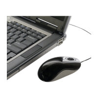 Targus Cord-Storing - Mouse - optical - wired - USB - grey, black Targus Cord-Storing - Mouse - optical - wired - USB - grey, black