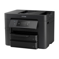 Epson WorkForce Pro WF-4730DTWF - Multifunction printer - colour - ink-jet - A4/Legal (media) - up to 34 ppm (printing) - 500 sheets - 33.6 Kbps - USB 2.0, LAN, Wi-Fi(n), USB host, NFC Epson WorkForce Pro WF-4730DTWF - Multifunction printer - colour - ink-jet - A4/Legal (media) - up to 34 ppm (printing) - 500 sheets - 33.6 Kbps - USB 2.0, LAN, Wi-Fi(n), USB host, NFC
