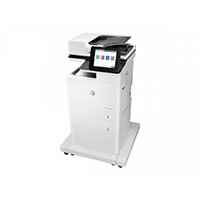 HP LaserJet Enterprise MFP M632fht - Multifunction printer - B/W - laser - 216 x 863 mm (original) - A4/Legal (media) - up to 61 ppm (copying) - up to 61 ppm (printing) - 1200 sheets - 33.6 Kbps - USB 2.0, Gigabit LAN, USB 2.0 host HP LaserJet Enterprise MFP M632fht - Multifunction printer - B/W - laser - 216 x 863 mm (original) - A4/Legal (media) - up to 61 ppm (copying) - up to 61 ppm (printing) - 1200 sheets - 33.6 Kbps - USB 2.0, Gigabit LAN, USB 2.0 host