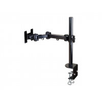 NewStar Full Motion Desk Mount (clamp) for 10-30" Monitor Screen, Height Adjustable - Black - Adjustable arm for LCD display - black - screen size: 10"-30" - desk-mountable NewStar Full Motion Desk Mount (clamp) for 10-30" Monitor Screen, Height Adjustable - Black - Adjustable arm for LCD display - black - screen size: 10"-30" - desk-mountable