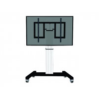 NewStar Motorized (Height & Tilt Adjustable) Mobile Floor Stand for 42-100" Screen, Silver - Cart for LCD / plasma panel / media player / mini PC (motorised) - silver, RAL 9006, white aluminium - screen size: 42"-100" NewStar Motorized (Height & Tilt Adjustable) Mobile Floor Stand for 42-100" Screen, Silver - Cart for LCD / plasma panel / media player / mini PC (motorised) - silver, RAL 9006, white aluminium - screen size: 42"-100"
