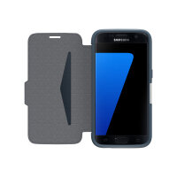 OtterBox Strada Samsung Galaxy S7 - Flip cover for mobile phone - leather - night cannon blue - for Samsung Galaxy S7 OtterBox Strada Samsung Galaxy S7 - Flip cover for mobile phone - leather - night cannon blue - for Samsung Galaxy S7