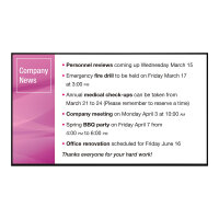 Sharp PN-Y556 - 55" Class (54.6" viewable) - PN-Y Series LED display - digital signage - 1080p (Full HD) 1920 x 1080 - edge-lit Sharp PN-Y556 - 55" Class (54.6" viewable) - PN-Y Series LED display - digital signage - 1080p (Full HD) 1920 x 1080 - edge-lit