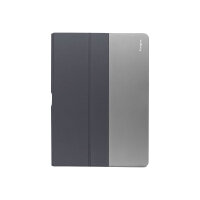 Targus Fit-N-Grip Rotating Universal - Flip cover for tablet - polyurethane - grey Targus Fit-N-Grip Rotating Universal - Flip cover for tablet - polyurethane - grey