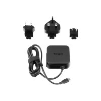 Targus Universal USB-C Mains Charger - Power adapter - 45 Watt - 3 A (USB-C) - black - United Kingdom, United States, Europe Targus Universal USB-C Mains Charger - Power adapter - 45 Watt - 3 A (USB-C) - black - United Kingdom, United States, Europe