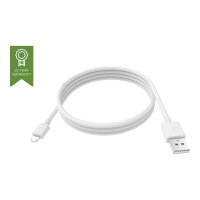 Vision Techconnect - USB cable - Micro-USB Type B (M) to USB (M) - USB 2.0 - 1.1 A - 3 m - white Vision Techconnect - USB cable - Micro-USB Type B (M) to USB (M) - USB 2.0 - 1.1 A - 3 m - white
