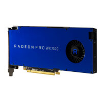 Radeon Pro WX7100 - Graphics card - Radeon Pro WX 7100 - 8 GB GDDR5 - PCIe 3.0 x16 - 4 x DisplayPort Radeon Pro WX7100 - Graphics card - Radeon Pro WX 7100 - 8 GB GDDR5 - PCIe 3.0 x16 - 4 x DisplayPort