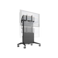 Salamander FPS Series FPS1/EL/GG/EX Electric Lift Mobile Stand - Cart for interactive flat panel / touchscreen (Lift) - MDF, powder-coated steel Salamander FPS Series FPS1/EL/GG/EX Electric Lift Mobile Stand - Cart for interactive flat panel / touchscreen (Lift) - MDF, powder-coated steel