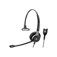 Sennheiser SC 638 - Century - headset - on-ear - wired - Easy Disconnect - black with silver Sennheiser SC 638 - Century - headset - on-ear - wired - Easy Disconnect - black with silver
