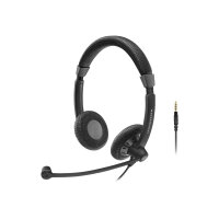 Sennheiser SC 75 - Culture Plus Mobile - headset - on-ear - wired - black Sennheiser SC 75 - Culture Plus Mobile - headset - on-ear - wired - black