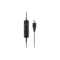 Sennheiser USB-CC x5 MS - Headset cable - USB (M) to 4-pole mini jack (F) - molded - for SC 45, 45 USB MS, 75, 75 USB MS Sennheiser USB-CC x5 MS - Headset cable - USB (M) to 4-pole mini jack (F) - molded - for SC 45, 45 USB MS, 75, 75 USB MS