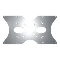 NewStar VESA Conversion Plate from VESA 75x75mm & 100x100mm to 200x100mm, 200x200mm & 400x200mm - Silver - Mounting component (VESA adapter plate) for LCD / plasma panel - silver - screen size: 22"-52" NewStar VESA Conversion Plate from VESA 75x75mm & 100x100mm to 200x100mm, 200x200mm & 400x200mm - Silver - Mounting component (VESA adapter plate) for LCD / plasma panel - silver - screen size: 22"-52"