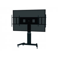 NewStar Motorized (Height Adjustable) Mobile Floor Stand for 42-100" Screen including Microsoft Surface Hub, Silver - Cart for LCD / plasma panel / media player / mini PC (motorised) - black, RAL 9005 - screen size: 42"-100" NewStar Motorized (Height Adjustable) Mobile Floor Stand for 42-100" Screen including Microsoft Surface Hub, Silver - Cart for LCD / plasma panel / media player / mini PC (motorised) - black, RAL 9005 - screen size: 42"-100"