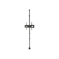 NewStar TV/Monitor Floor to Ceiling Mount for 37"-65" Screen, Height Adjustable - Black - Mounting kit (floor-to-ceiling mount) for LCD / plasma panel - aluminium - black - screen size: 37"-65" NewStar TV/Monitor Floor to Ceiling Mount for 37"-65" Screen, Height Adjustable - Black - Mounting kit (floor-to-ceiling mount) for LCD / plasma panel - aluminium - black - screen size: 37"-65"