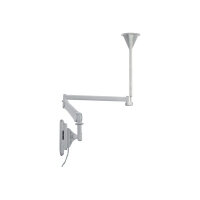 NewStar Medical Monitor Ceiling Mount (Full Motion gas spring) for 10"-32" Screen, Height Adjustable - Grey - Adjustable arm for LCD display (Tilt & Swivel) - medical - grey - screen size: 10"-32" - ceiling mountable NewStar Medical Monitor Ceiling Mount (Full Motion gas spring) for 10"-32" Screen, Height Adjustable - Grey - Adjustable arm for LCD display (Tilt & Swivel) - medical - grey - screen size: 10"-32" - ceiling mountable