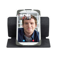 Targus Safe Fit Rotating Universal - Flip cover for tablet - polyurethane - red Targus Safe Fit Rotating Universal - Flip cover for tablet - polyurethane - red