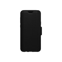 OtterBox Strada Series Folio - Flip cover for mobile phone - metal, leather, polycarbonate - shadow black OtterBox Strada Series Folio - Flip cover for mobile phone - metal, leather, polycarbonate - shadow black