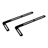 Vogel's SOUND 1250 - Mounting kit (2 mounting brackets) for sound bar - behind flat-panel Vogel's SOUND 1250 - Mounting kit (2 mounting brackets) for sound bar - behind flat-panel