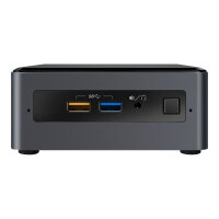 Intel Next Unit of Computing Kit NUC7PJYH - Barebone - Mini Desktop PC - 1 x Pentium Silver J5005 / 1.5 GHz - UHD Graphics 605 - GigE, Bluetooth 5.0 - WLAN: 802.11a/b/g/n/ac, Bluetooth 5.0 Intel Next Unit of Computing Kit NUC7PJYH - Barebone - Mini Desktop PC - 1 x Pentium Silver J5005 / 1.5 GHz - UHD Graphics 605 - GigE, Bluetooth 5.0 - WLAN: 802.11a/b/g/n/ac, Bluetooth 5.0