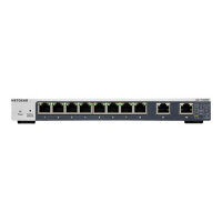 NETGEAR GS110EMX - Switch - Managed - 8 x 1000Base-T + 2 x 100/1000/2.5G/5G/10G (uplink) - desktop, rack-mountable, wall-mountable NETGEAR GS110EMX - Switch - Managed - 8 x 1000Base-T + 2 x 100/1000/2.5G/5G/10G (uplink) - desktop, rack-mountable, wall-mountable