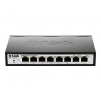 D-Link EasySmart Switch DGS-1100-08 - Switch - Managed - 8 x 10/100/1000 - desktop D-Link EasySmart Switch DGS-1100-08 - Switch - Managed - 8 x 10/100/1000 - desktop