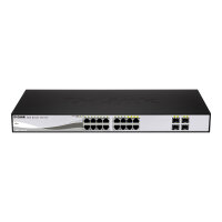 D-Link Web Smart DGS-1210-16 - Switch - Managed - 16 x 10/100/1000 + 4 x shared SFP - desktop