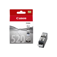 Canon PGI-520 BK ( 2932B001 ) Black Ink Cartridge Original - for PIXMA iP3600, iP4700, MP540, MP550, MP560, MP620, MP630, MP640, MP980, MP990, MX860, MX870
