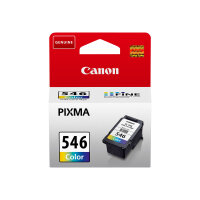 Canon CL-546 C/M/Y ( 8289B001 ) 3 Colours: Cyan, Magenta, Yellow Ink Cartridge Original - for PIXMA MG2550, MG2555, MG2950, MG3050, MG3051, MG3052, MG3053, TS205, TS305, TS3150, TS3151