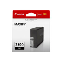 Canon PGI-2500 BK ( 9290B001 ) Black Ink Cartridge Original - for MAXIFY iB4050, iB4150, MB5050, MB5150, MB5155, MB5350, MB5450, MB5455