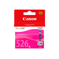 Canon CLI-526 M ( 4542B001AA ) Magenta Ink Cartridge Original - for PIXMA iP4950, iX6550, MG5250, MG5350, MG6150, MG6250, MG8150, MG8250, MX715, MX885, MX895