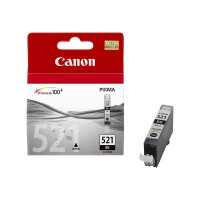 Canon CLI-521 PBK ( 2933B001 ) Photo Black Ink Cartridge Original - for PIXMA iP3600, iP4700, MP540, MP550, MP560, MP620, MP630, MP640, MP980, MP990, MX860, MX870
